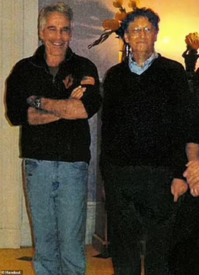 Jeffrey Epstein und Bill Gates